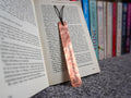 Personalised Hammered Copper Bookmark