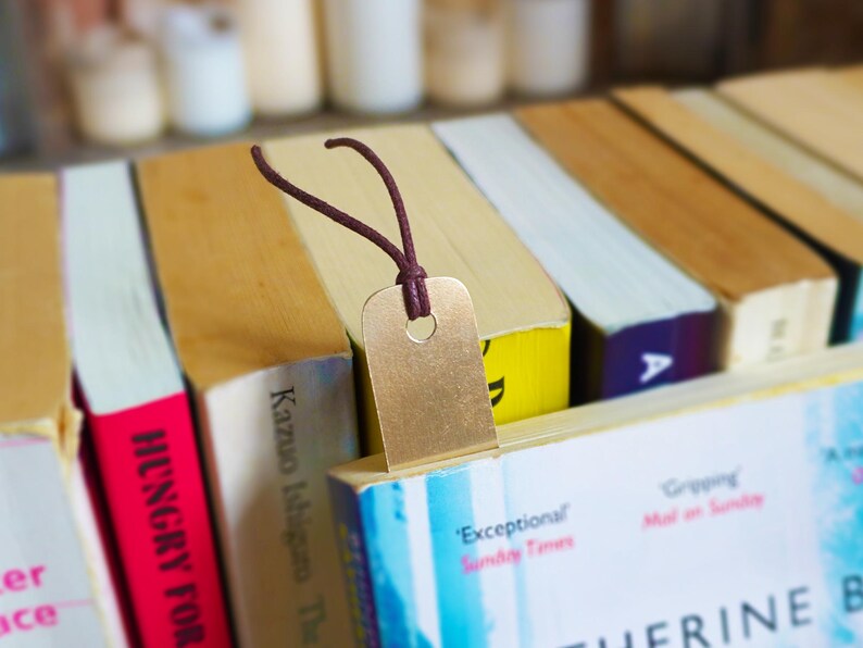 Your Child's Handwriting – Solid Bronze Bookmark